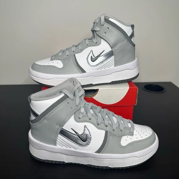 Nike | Shoes | New Nike Wmns Dunk High Up Light Smoke Grey Nike | Shoes | New Nike Wmns Dunk High Up Light Smoke Grey